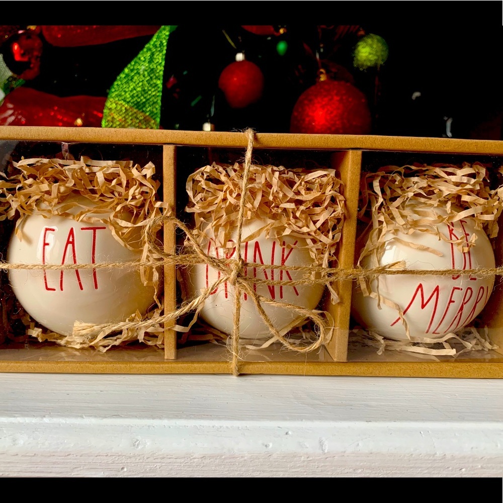 Rae‎ Dunn Christmas Ceramic Ornaments!